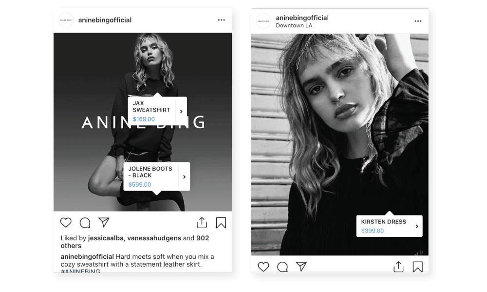 Anine Bing women’s fashion brand by the model-turned-blogger