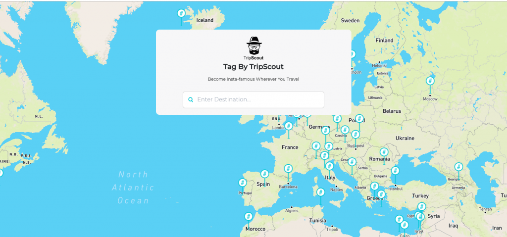 instagram marketing tool tag by tripscout become insta famous wherever you want to travel find best hashtags when traveling