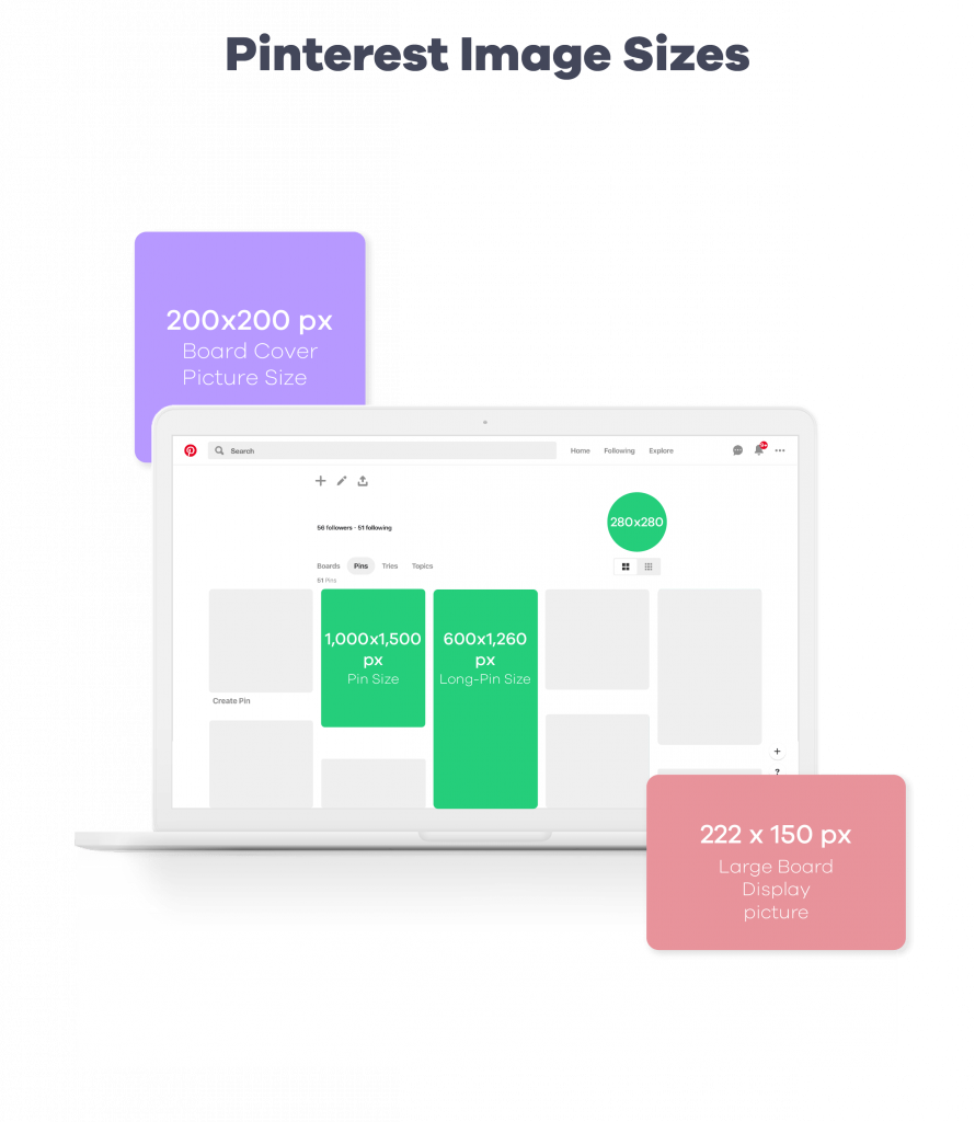 Pinterest 2020 Image Sizes