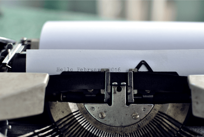 repurpose content typewriter