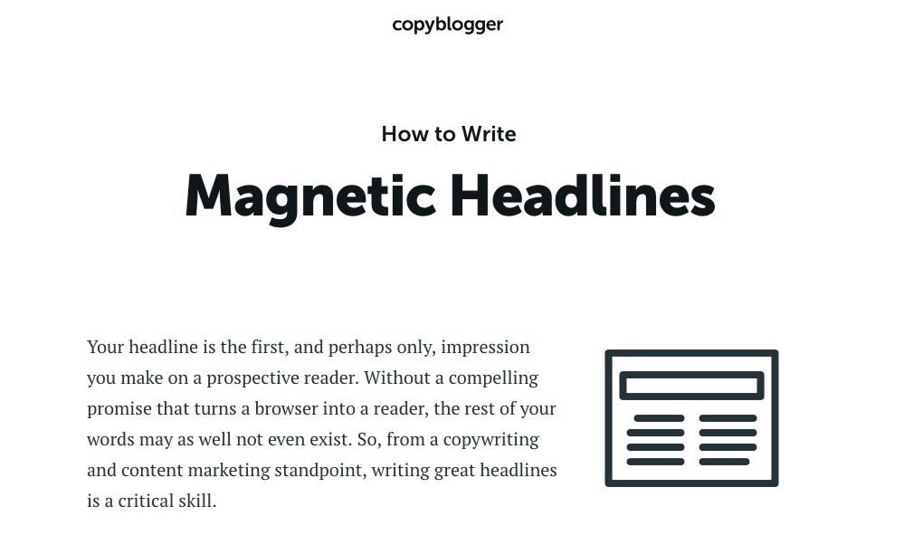 magnetic headlines