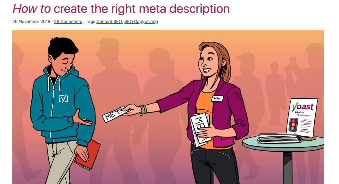 how to create the right meta description