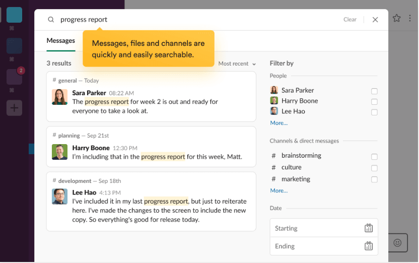 slack productivity tools