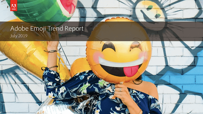 Adobe Emoji Trend report
