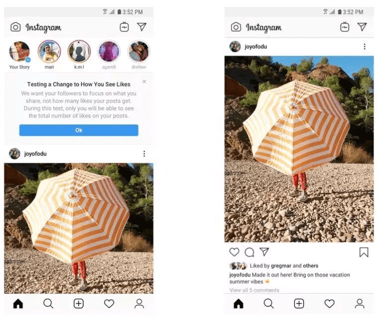 Instagram's hiding likes in 6 more countries