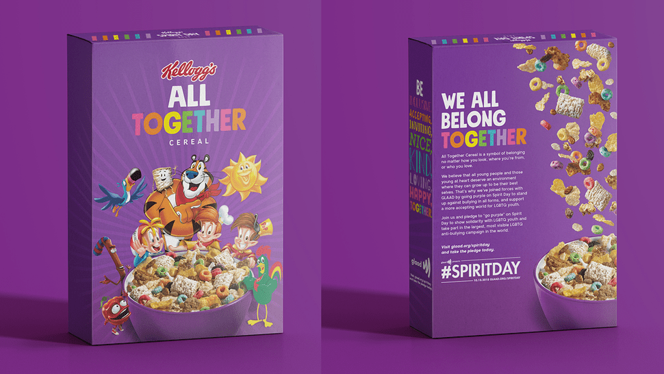 New special edition of Kellogg’s ‘All together cereal’ october marketing news