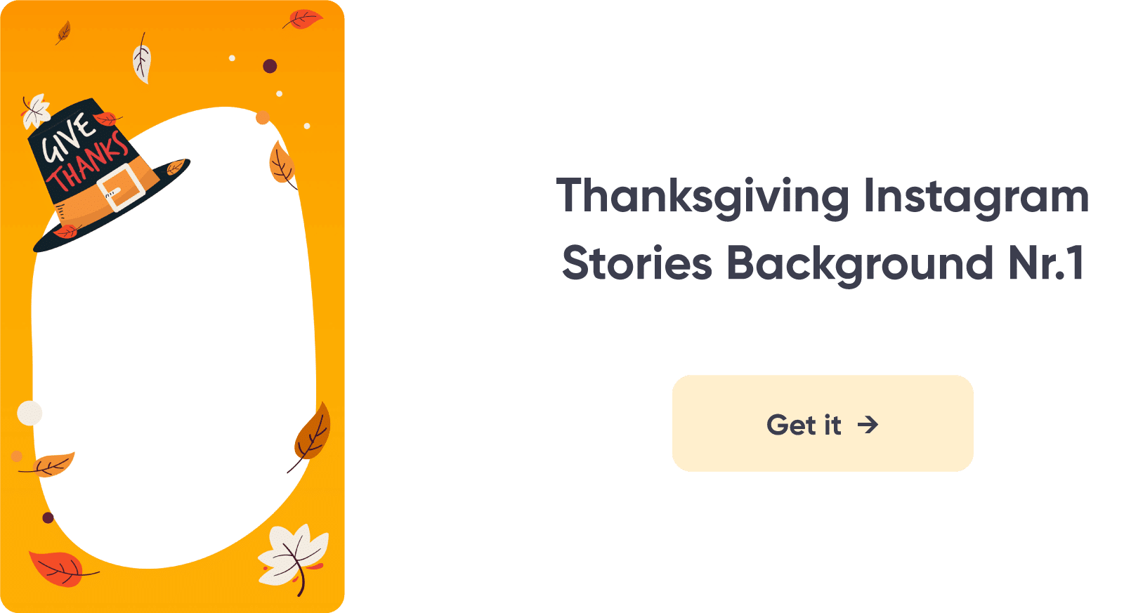 Thanksgiving Instagram Story Design 1