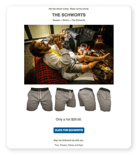 Chubbies. Need comfy shorts ad