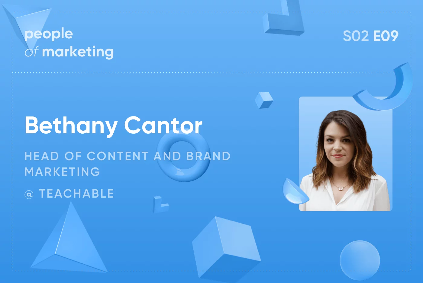 bethany cantor people of marketing podcast