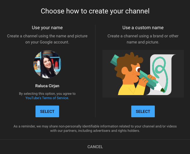 How to choose a  Channel Name, Creating a Brand