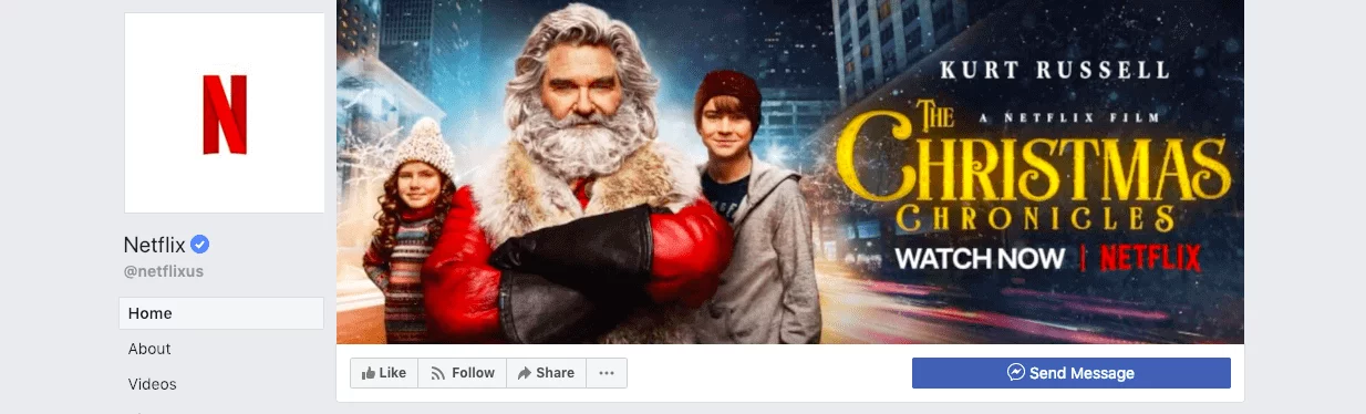 best social media campaigns netflix christmas cover