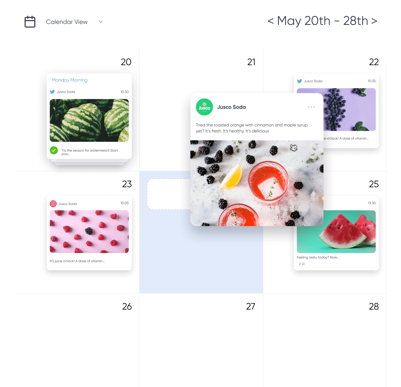 schedule instagram posts Instagram Content Calendar