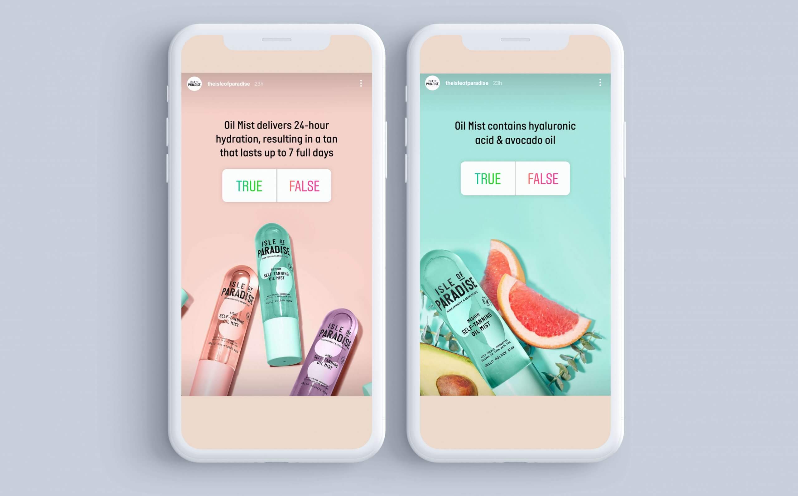 true or false instagram story ideas