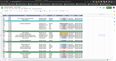 How to Make a Social Media Calendar that Works for You Fast | Planable