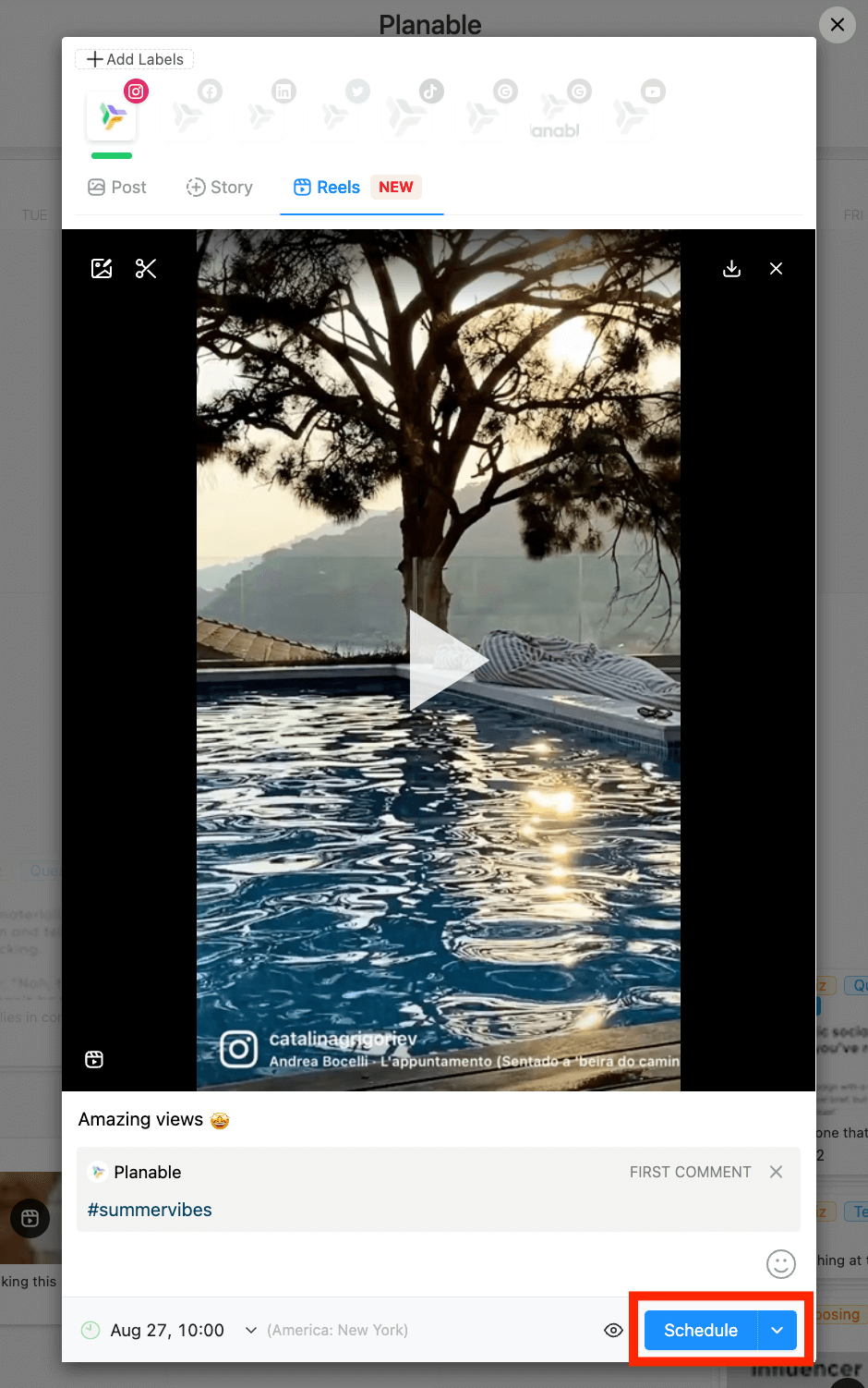 How to Schedule Instagram Reels for Free — Planable