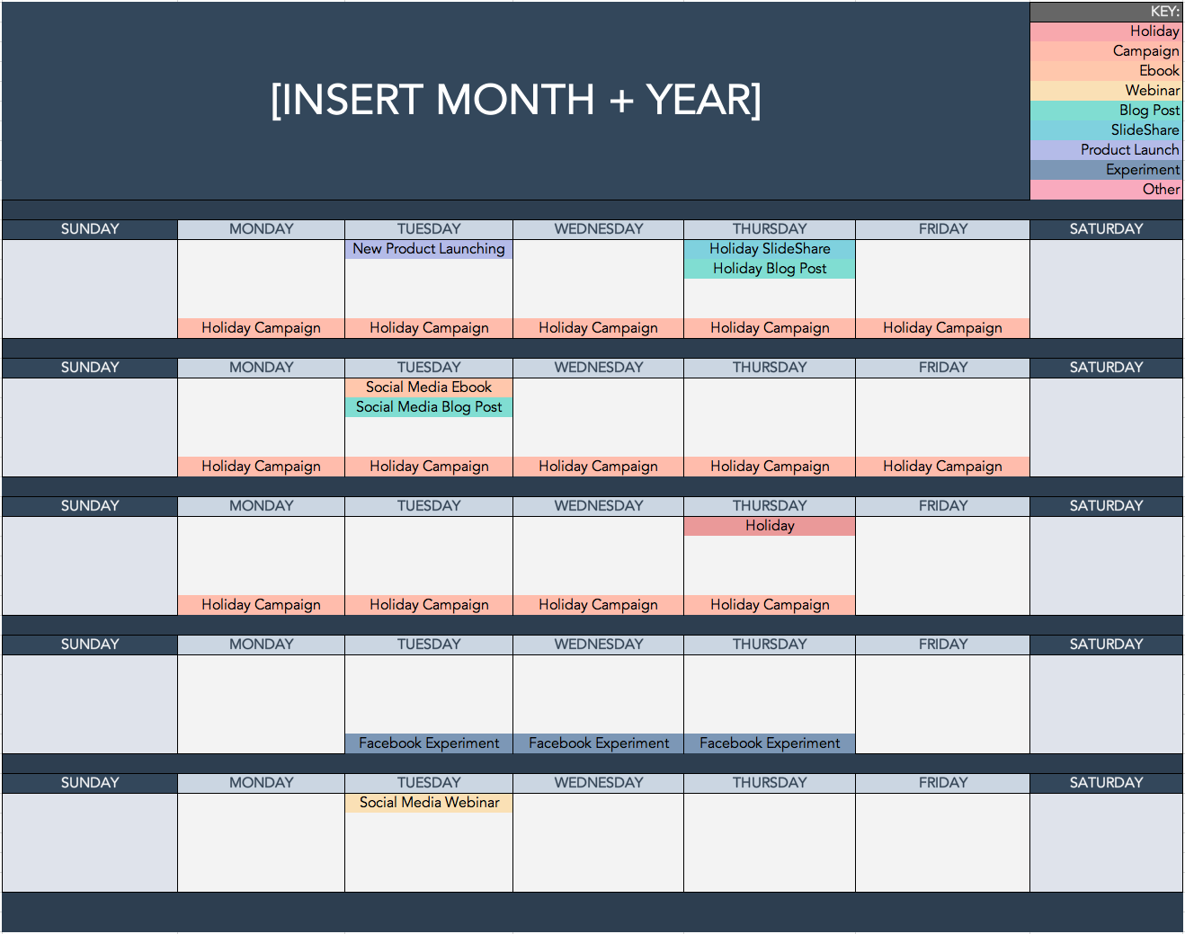 How to Create a Social Media Calendar That is More Engaging to You