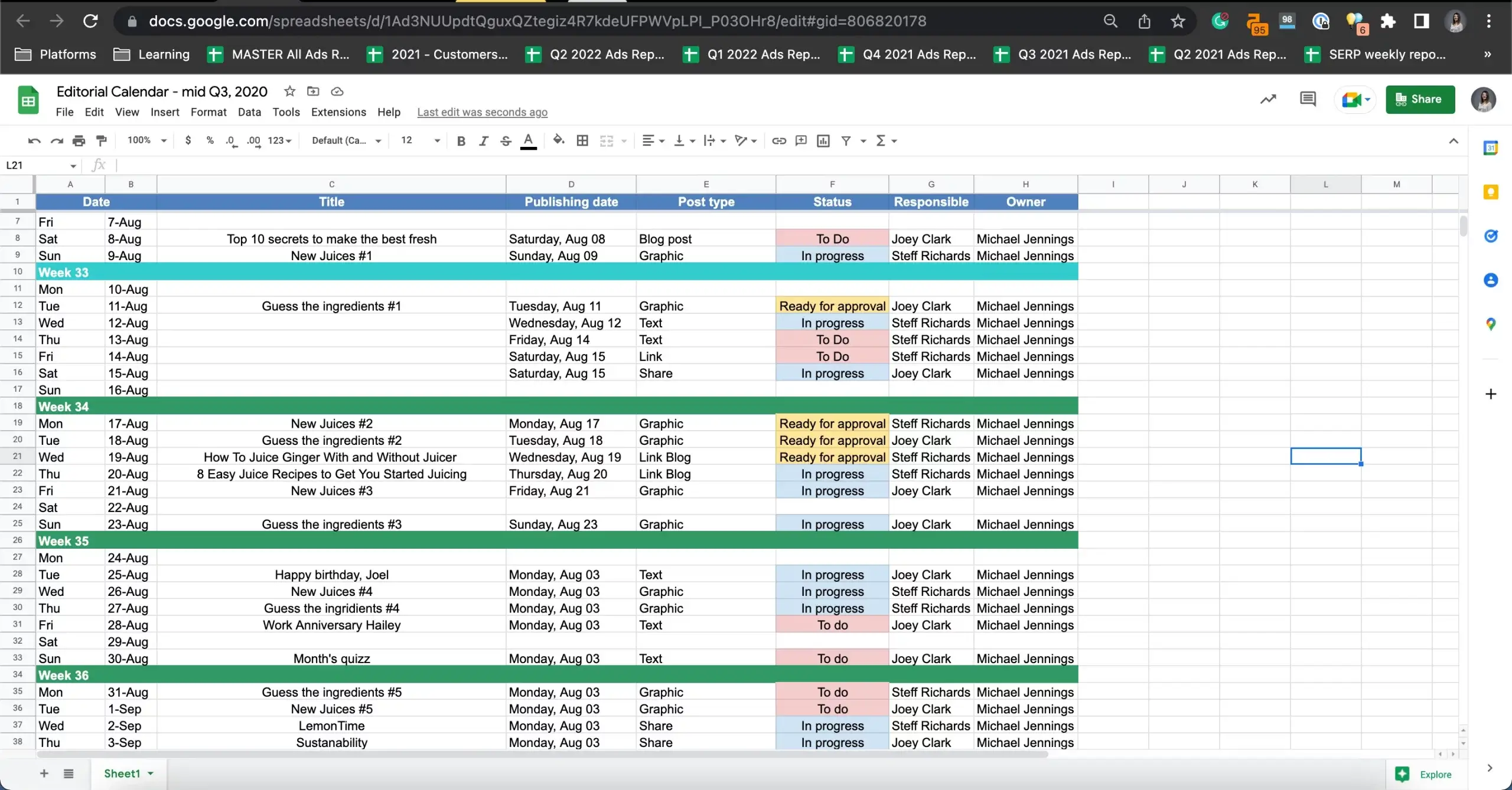 Comment Cr er Un Calendrier ditorial Social Media Planable