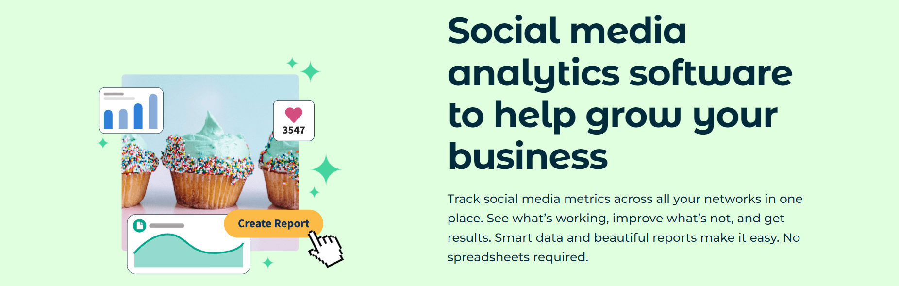Hootsuite - good Planoly alternative for social media analytics and reporting.