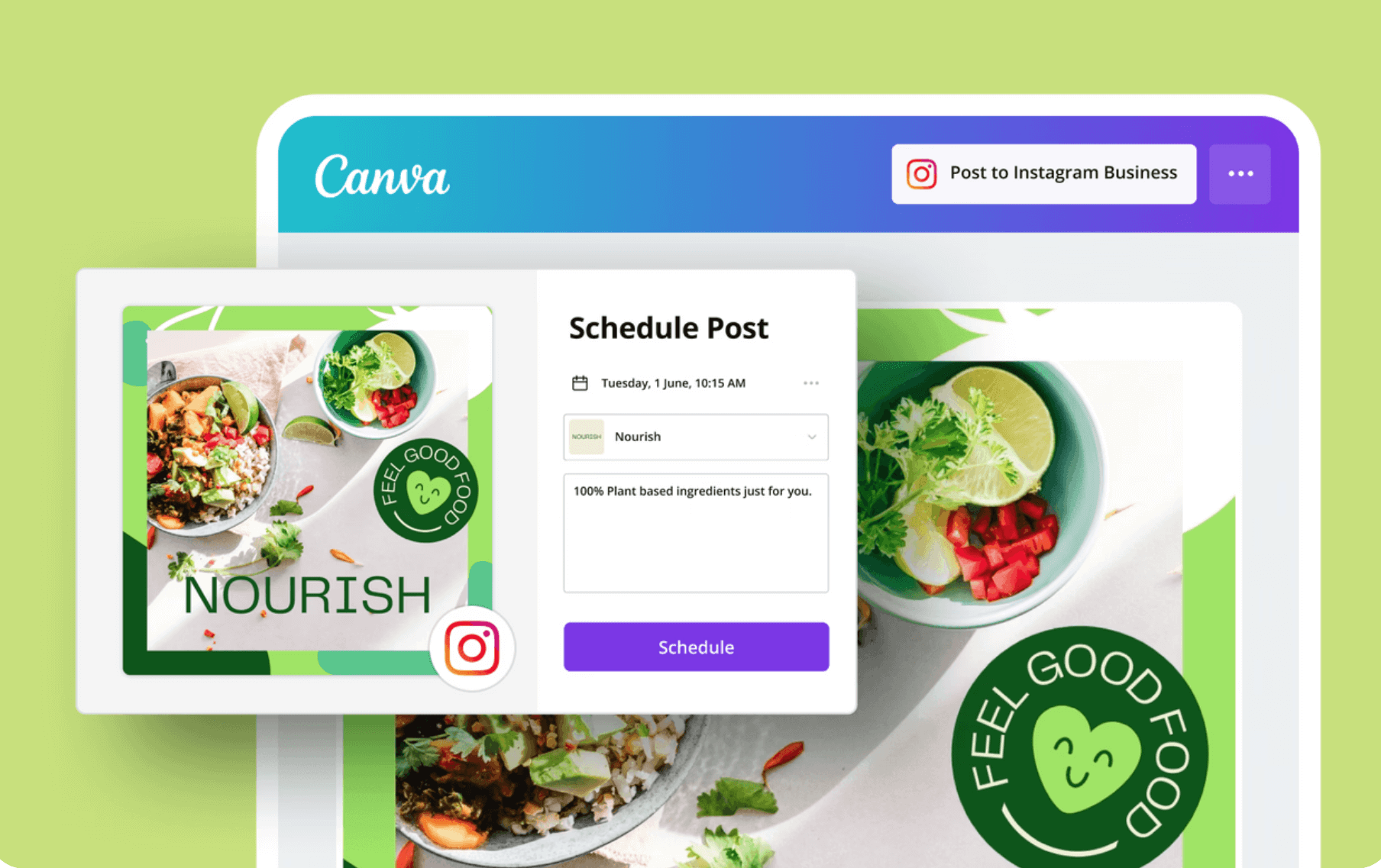 canva instagram content planner and scheduler