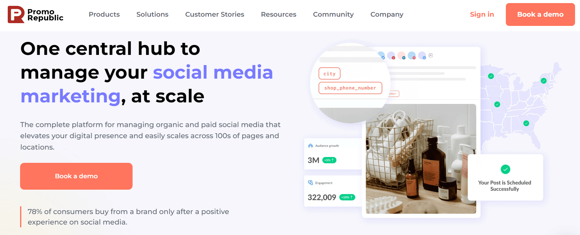 promorepublic landing page