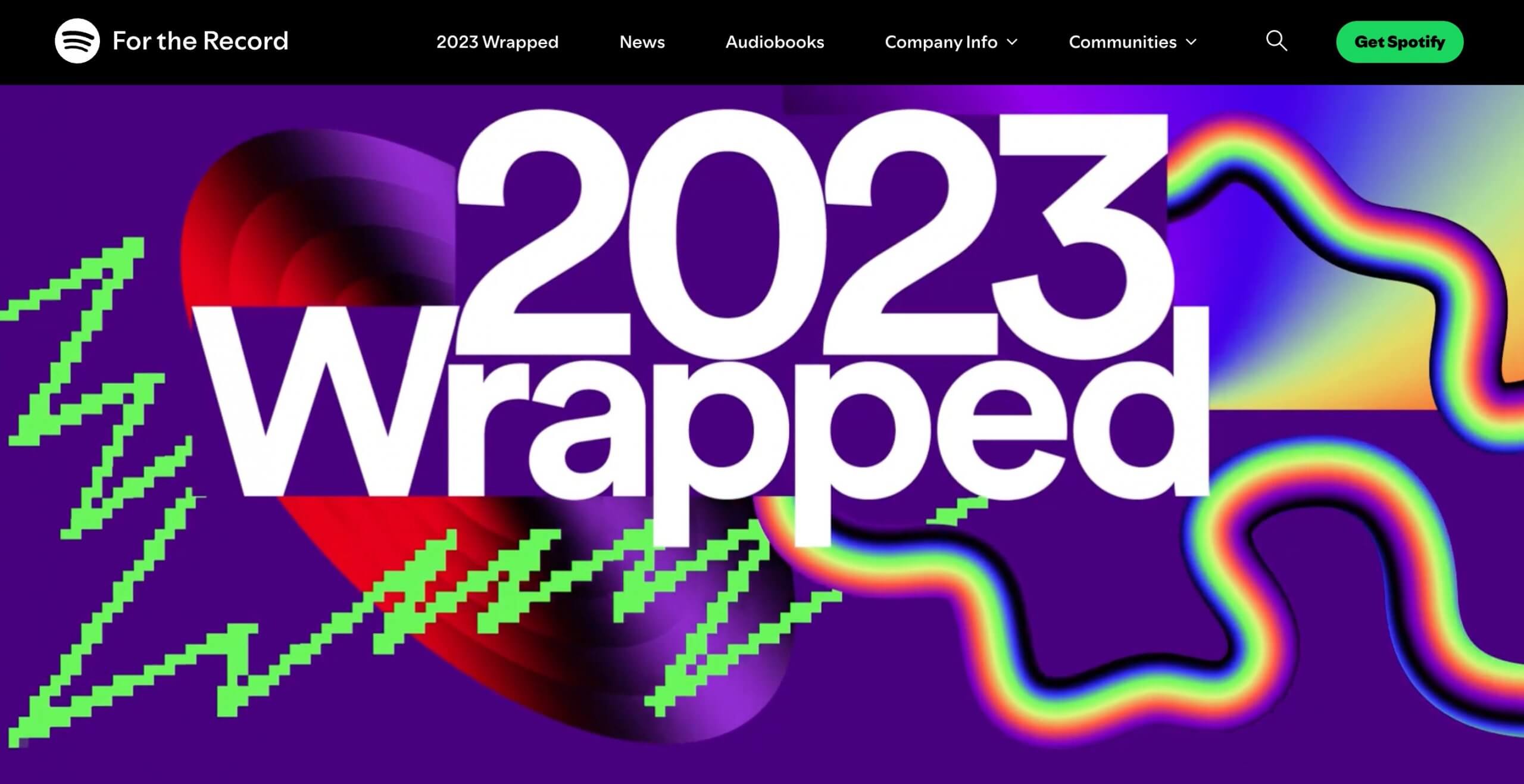 Spotify 2023 Wrapped campaign