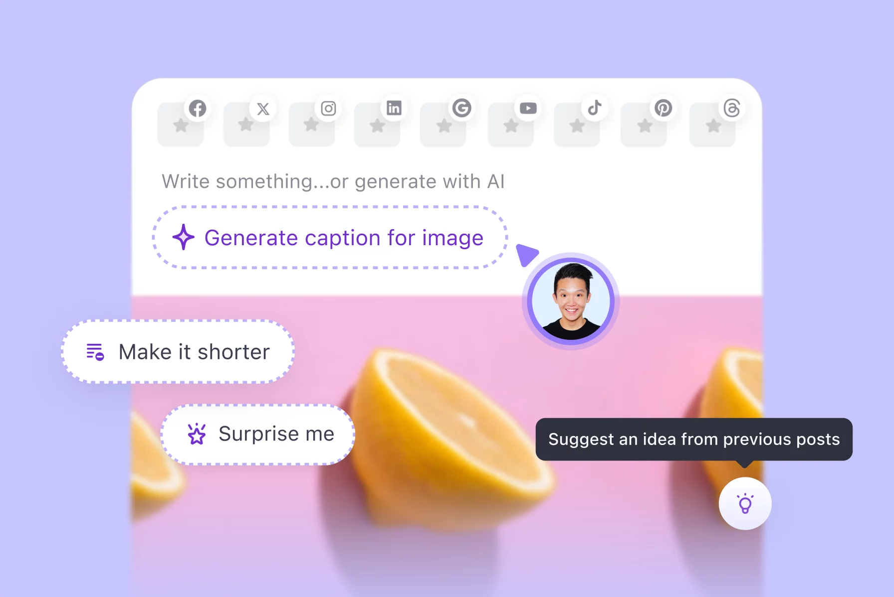 Planable AI: create better social content in less time, without leaving your workflow