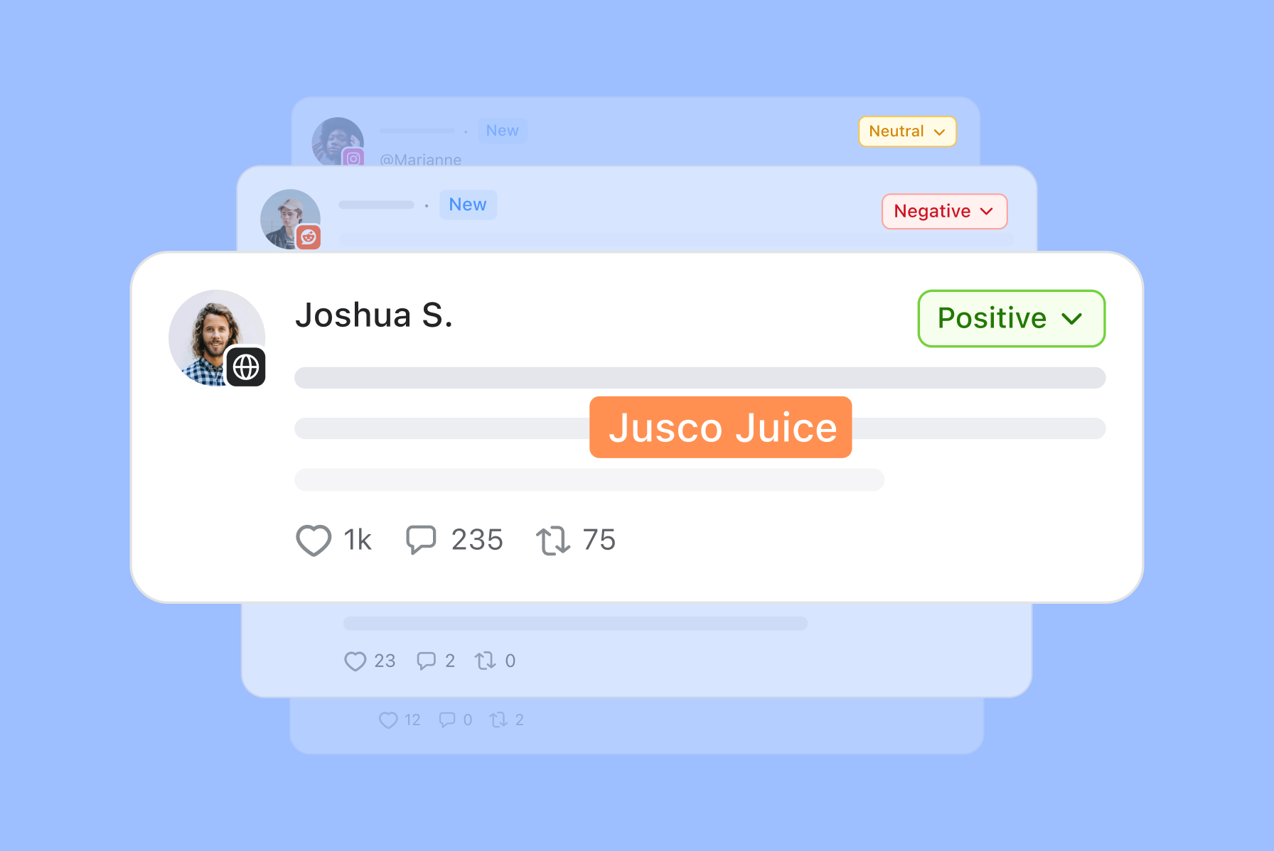 How to measure brand sentiment using Planable social listening
