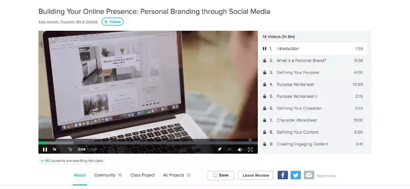 Skillshare Building Your Online Presence: Personal Branding Through Social Media