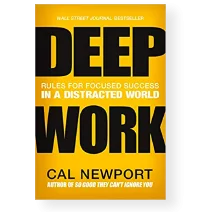 Deep Work by Cal Newport book cover