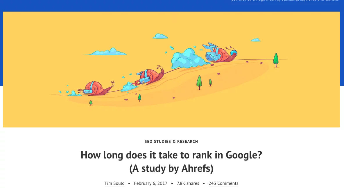 how long does it take to rank on google