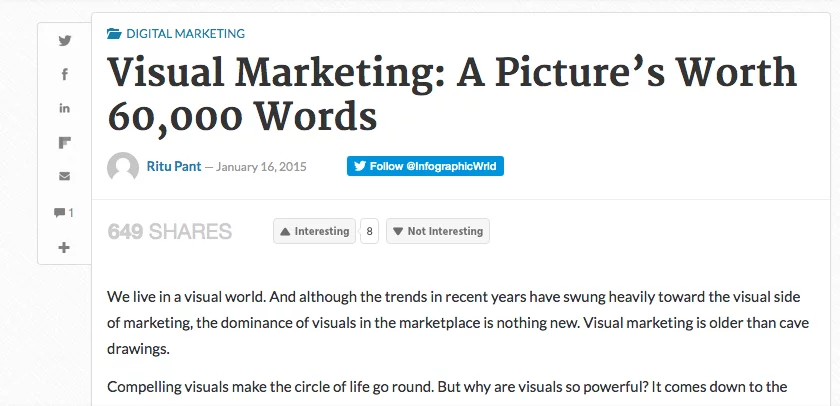 visual marketing