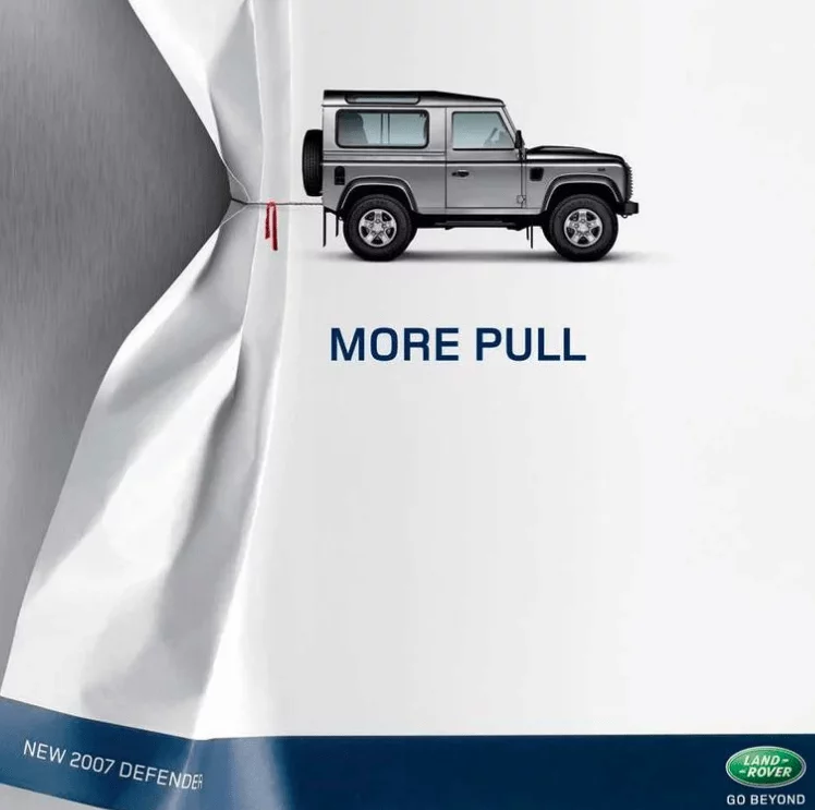 land rover ad