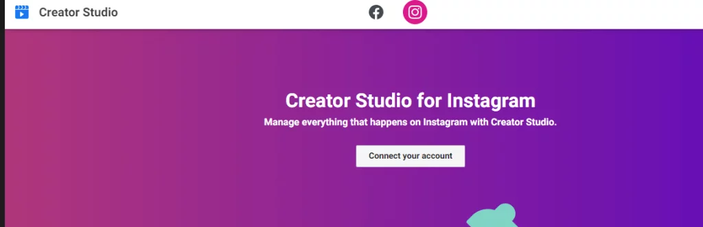accessing Facebook Creator Studio