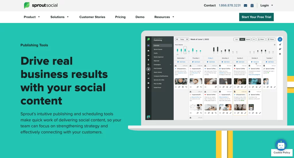 Sprout Social is a multi-tool social media management tool