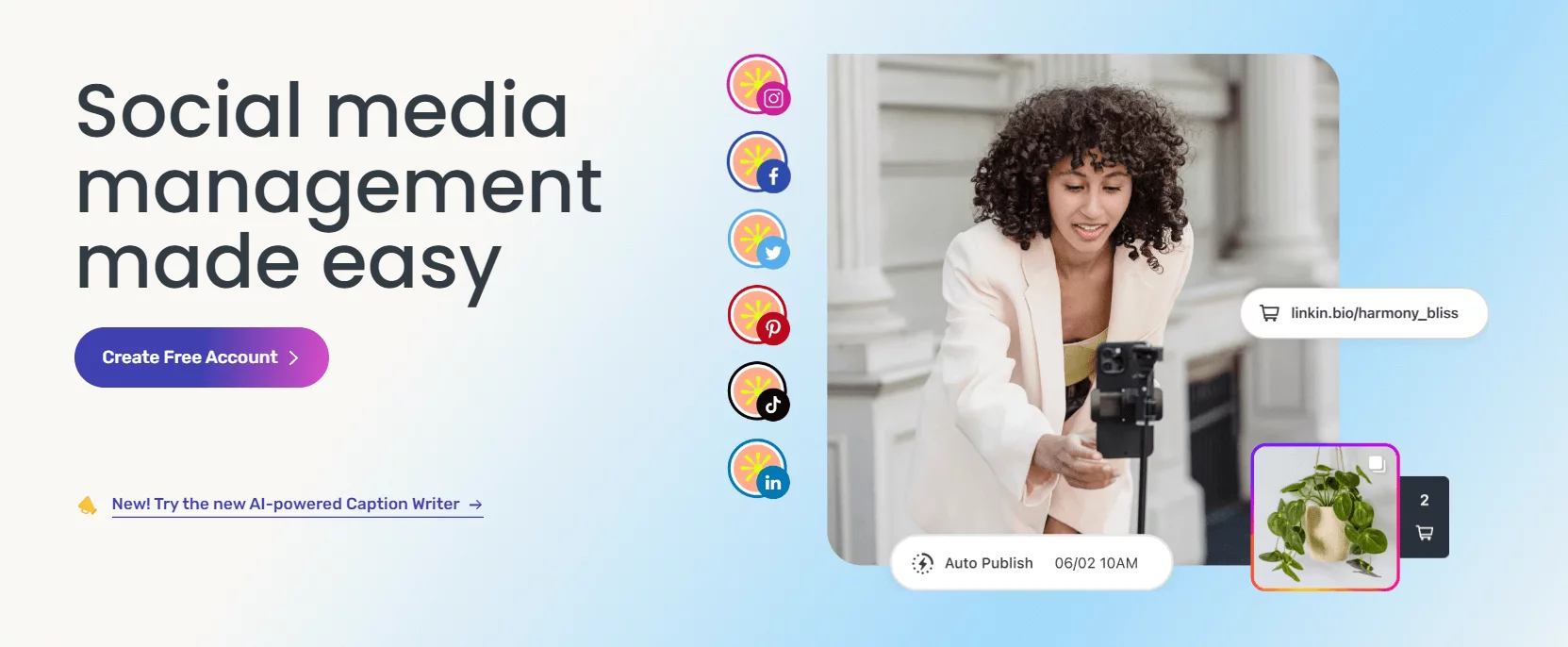 Later - social media management platform for businesses of any size.