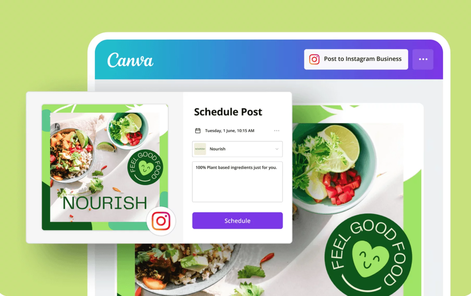 canva instagram content planner and scheduler