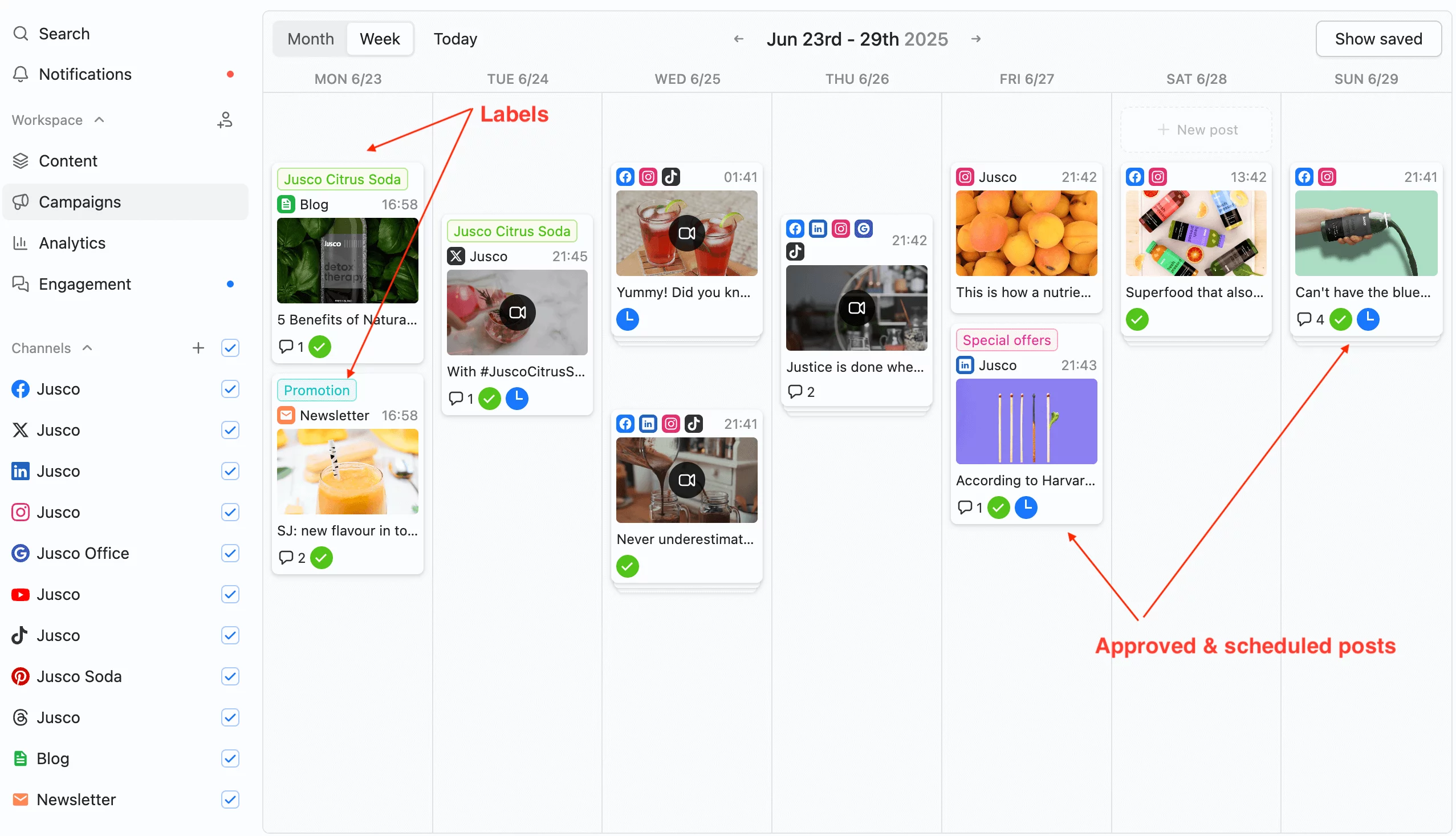 Social Media Scheduling and Content Calendar Planning
